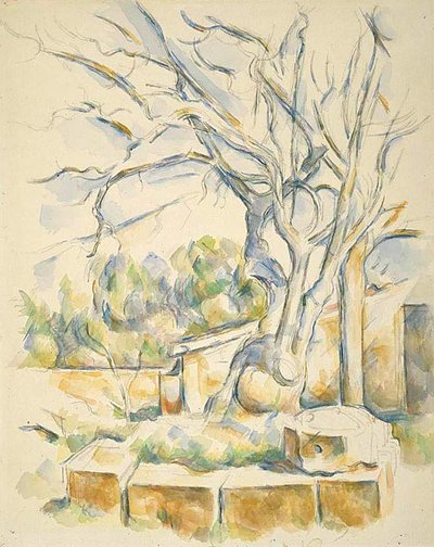 Albero di Pistacchio al Château Noir da Paul Cézanne